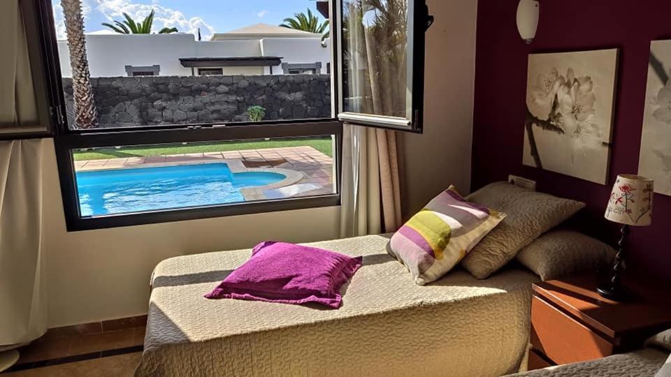 Villa Bol-Can con piscina privada Playa Blanca  Exterior foto