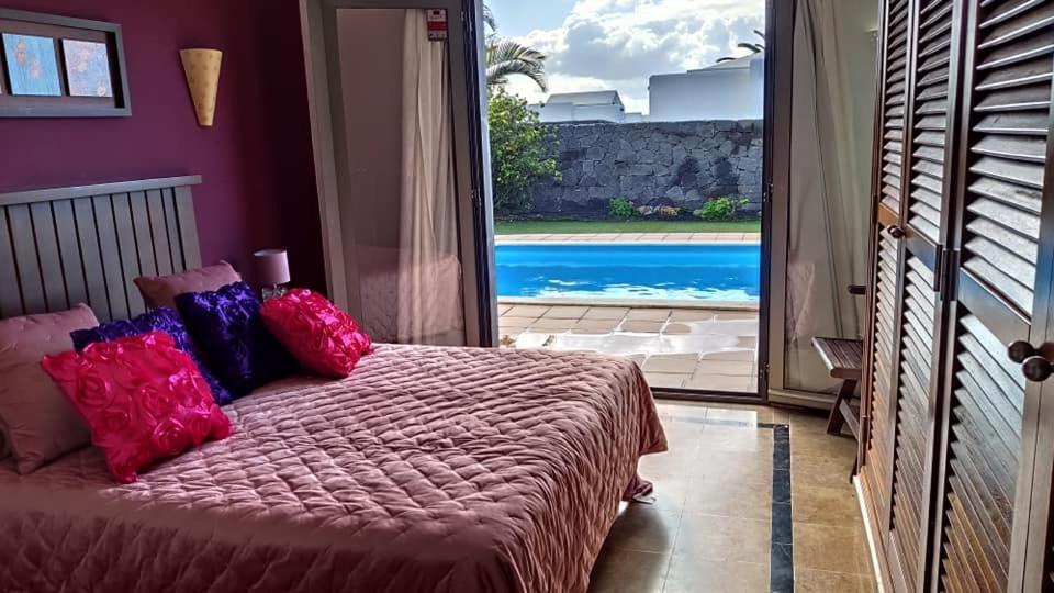Villa Bol-Can con piscina privada Playa Blanca  Exterior foto